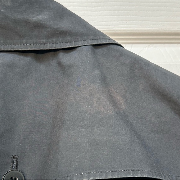 Vintage Theory Trench Coat - Sz L - Picture 8 of 8